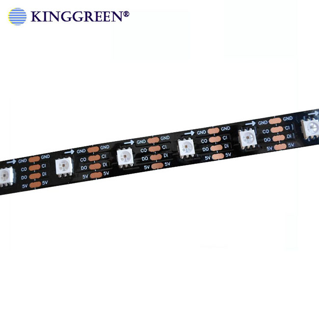 Addressable LED strip SK9822 30,32,60,66,72,96,144LEDs/m rgb dream color waterproof LED digital strip light